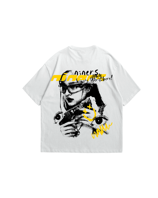 GRAPHIC NINERS YELLOW T-SHIRT