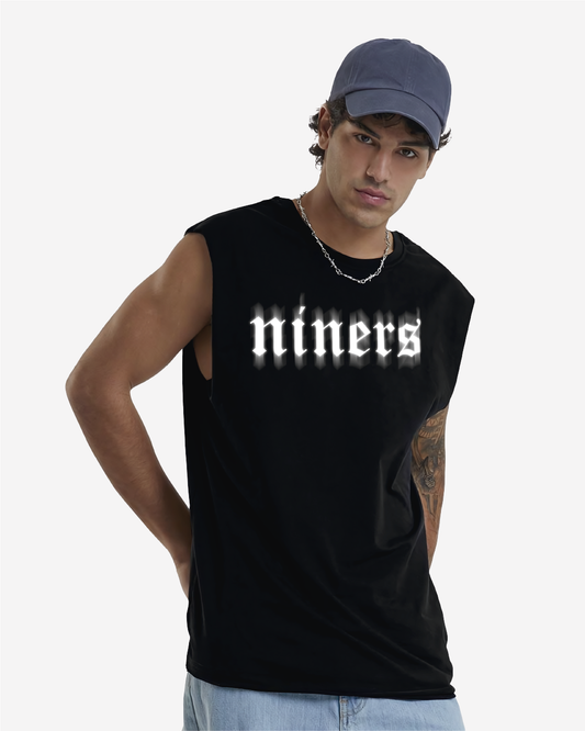 Loose-Fit Printed Tank Top